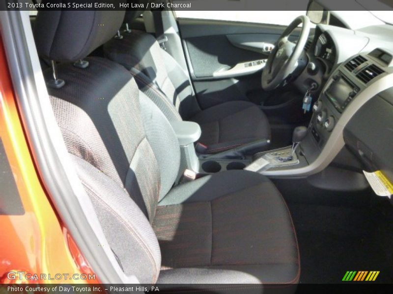 Hot Lava / Dark Charcoal 2013 Toyota Corolla S Special Edition