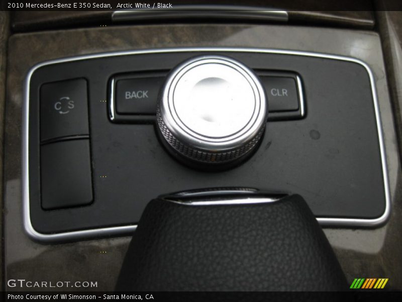 Arctic White / Black 2010 Mercedes-Benz E 350 Sedan