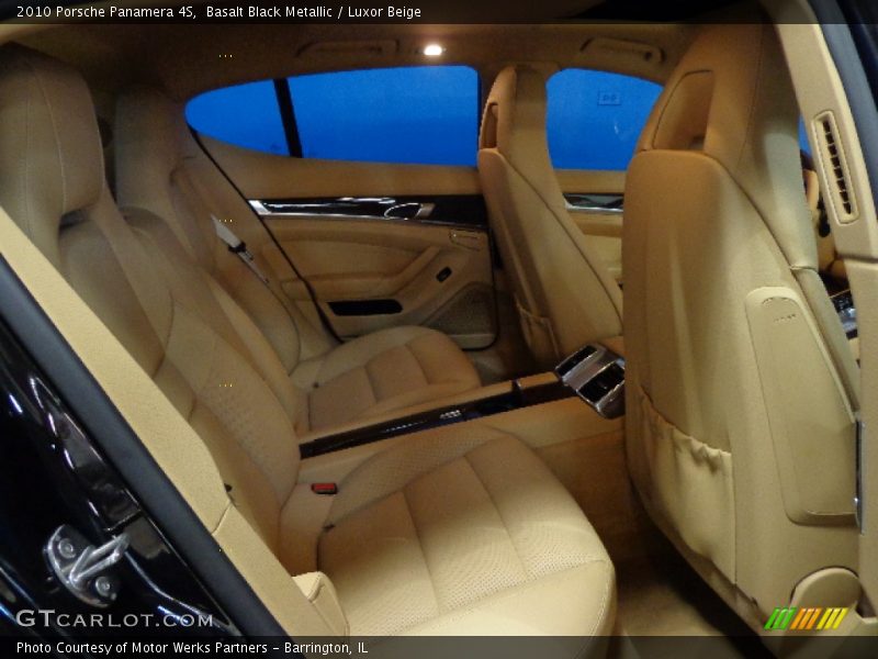 Basalt Black Metallic / Luxor Beige 2010 Porsche Panamera 4S