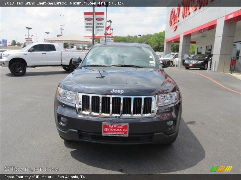 Maximum Steel Metallic / Black 2013 Jeep Grand Cherokee Laredo