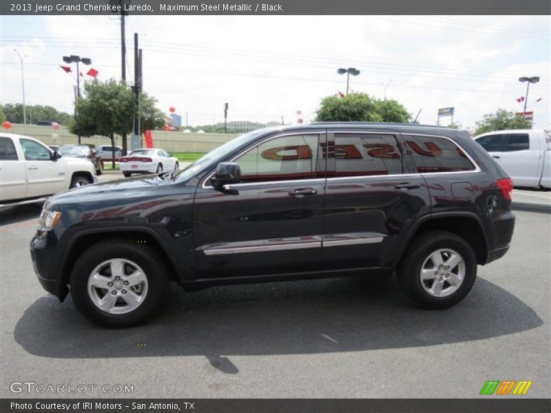 Maximum Steel Metallic / Black 2013 Jeep Grand Cherokee Laredo