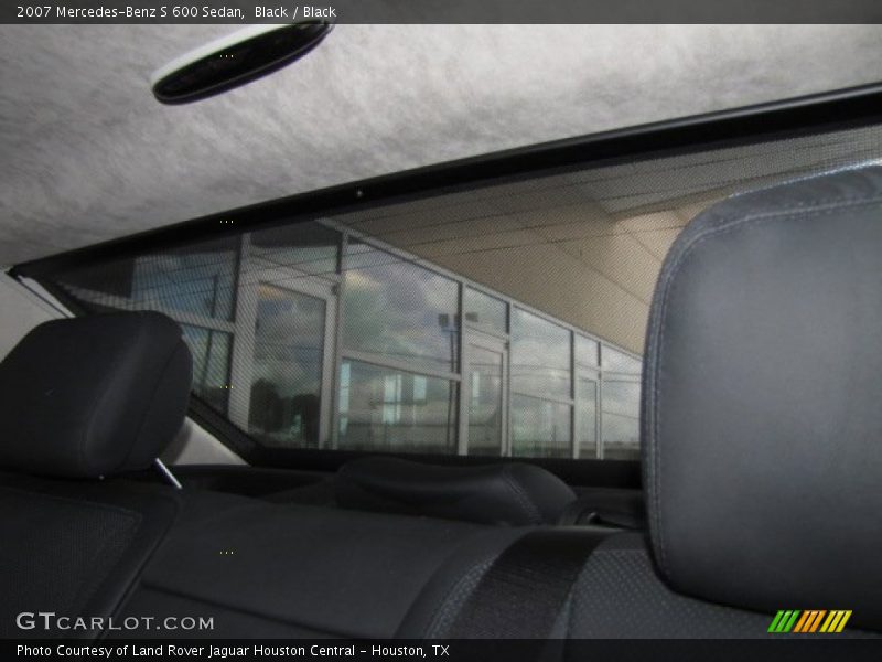 Black / Black 2007 Mercedes-Benz S 600 Sedan