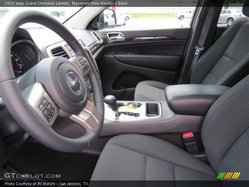 Maximum Steel Metallic / Black 2013 Jeep Grand Cherokee Laredo