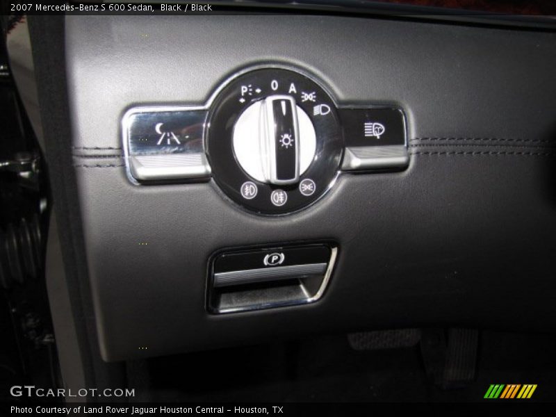 Black / Black 2007 Mercedes-Benz S 600 Sedan