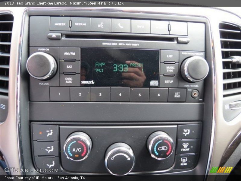 Maximum Steel Metallic / Black 2013 Jeep Grand Cherokee Laredo