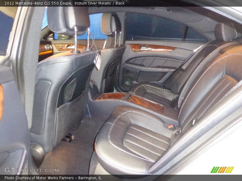 Iridium Silver Metallic / Black 2012 Mercedes-Benz CLS 550 Coupe