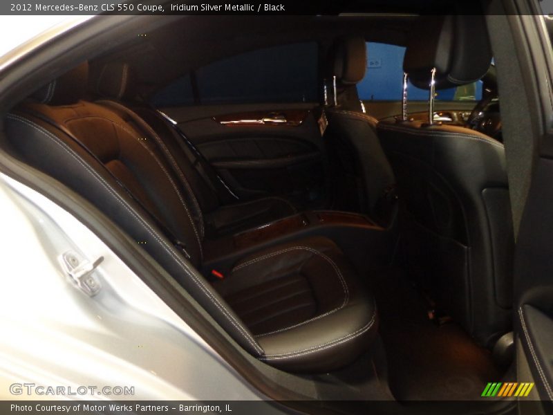 Iridium Silver Metallic / Black 2012 Mercedes-Benz CLS 550 Coupe