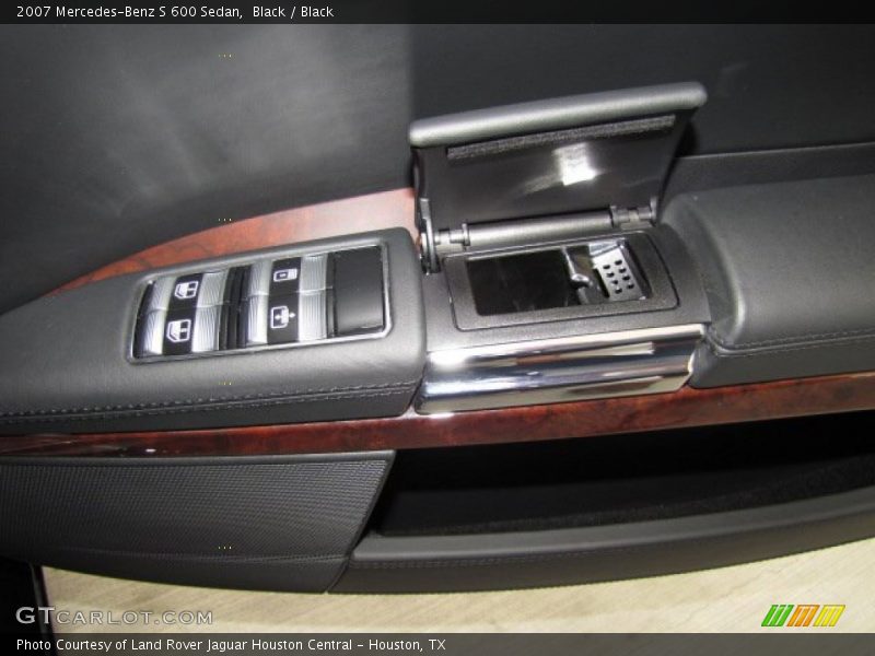 Black / Black 2007 Mercedes-Benz S 600 Sedan