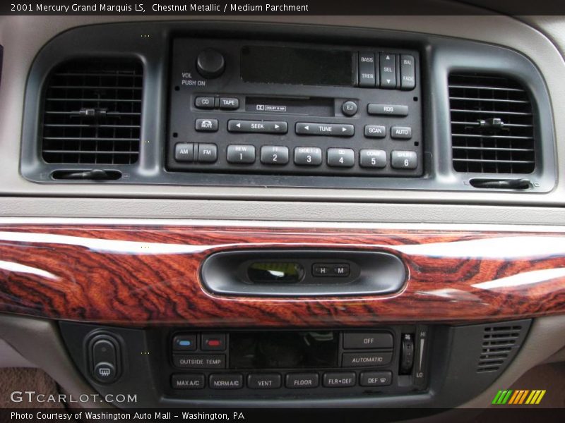 Chestnut Metallic / Medium Parchment 2001 Mercury Grand Marquis LS