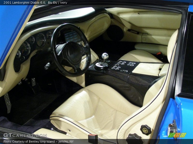  2001 Diablo 6.0 Ivory Interior
