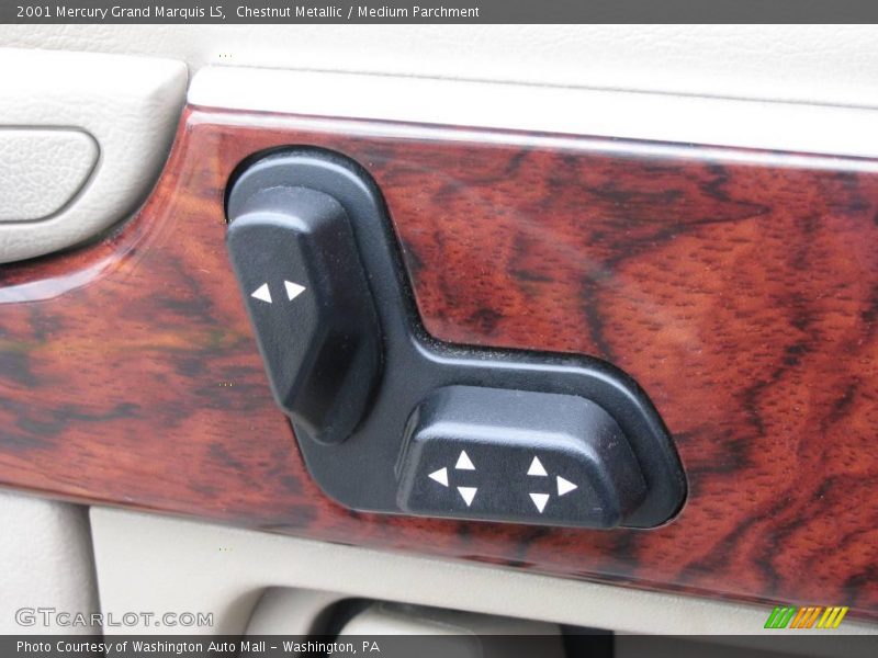 Chestnut Metallic / Medium Parchment 2001 Mercury Grand Marquis LS