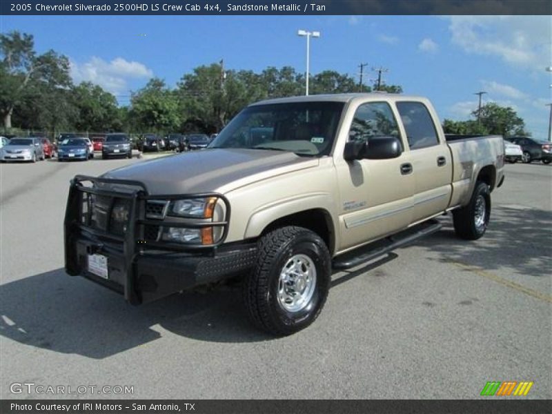 Sandstone Metallic / Tan 2005 Chevrolet Silverado 2500HD LS Crew Cab 4x4