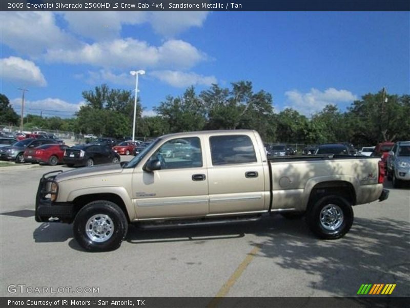 Sandstone Metallic / Tan 2005 Chevrolet Silverado 2500HD LS Crew Cab 4x4