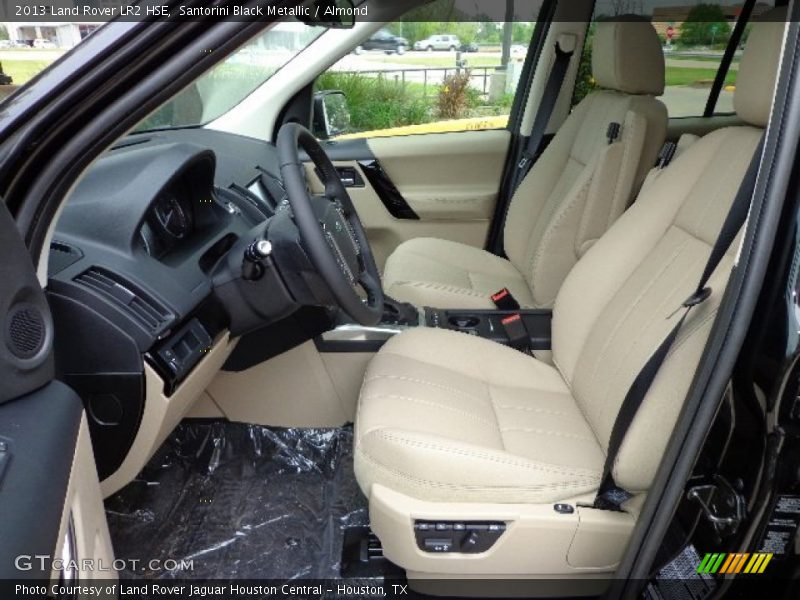 Front Seat of 2013 LR2 HSE