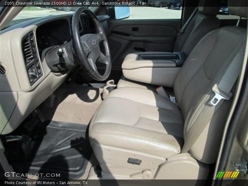 Sandstone Metallic / Tan 2005 Chevrolet Silverado 2500HD LS Crew Cab 4x4