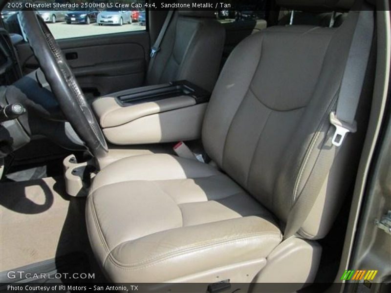 Sandstone Metallic / Tan 2005 Chevrolet Silverado 2500HD LS Crew Cab 4x4