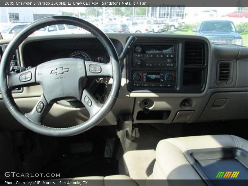 Sandstone Metallic / Tan 2005 Chevrolet Silverado 2500HD LS Crew Cab 4x4