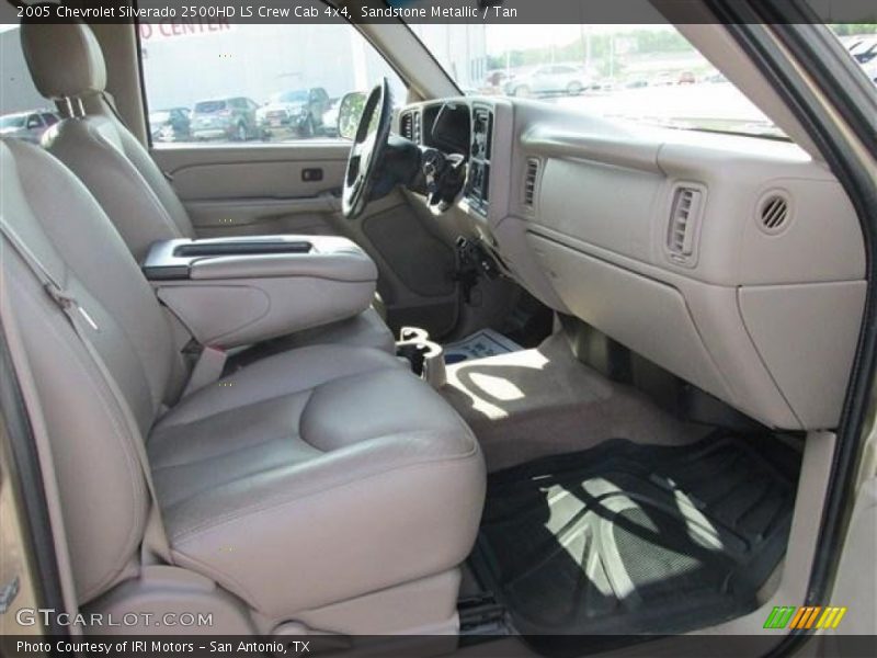 Sandstone Metallic / Tan 2005 Chevrolet Silverado 2500HD LS Crew Cab 4x4