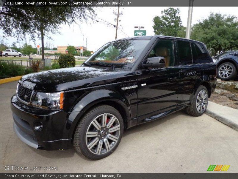 Santorini Black / Tan 2013 Land Rover Range Rover Sport Supercharged