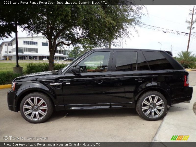 Santorini Black / Tan 2013 Land Rover Range Rover Sport Supercharged