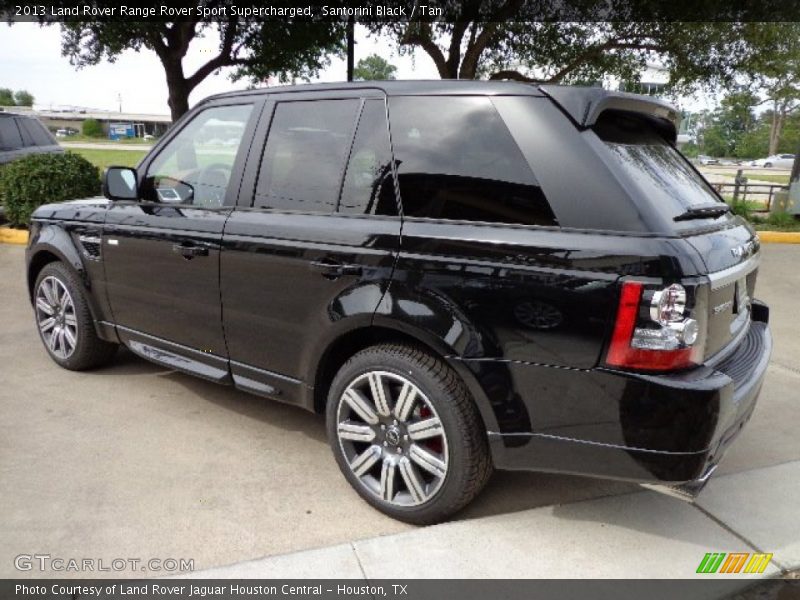 Santorini Black / Tan 2013 Land Rover Range Rover Sport Supercharged