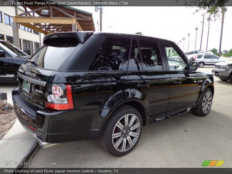 Santorini Black / Tan 2013 Land Rover Range Rover Sport Supercharged