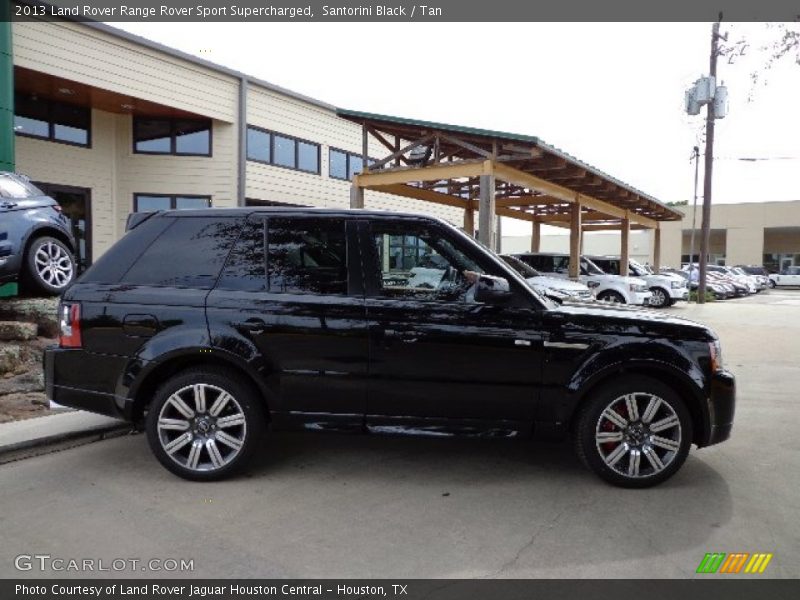 Santorini Black / Tan 2013 Land Rover Range Rover Sport Supercharged