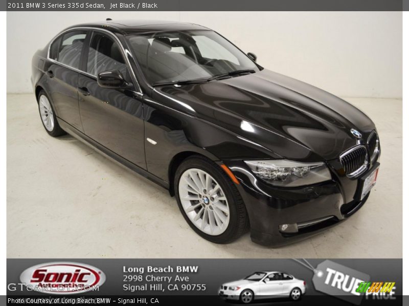 Jet Black / Black 2011 BMW 3 Series 335d Sedan