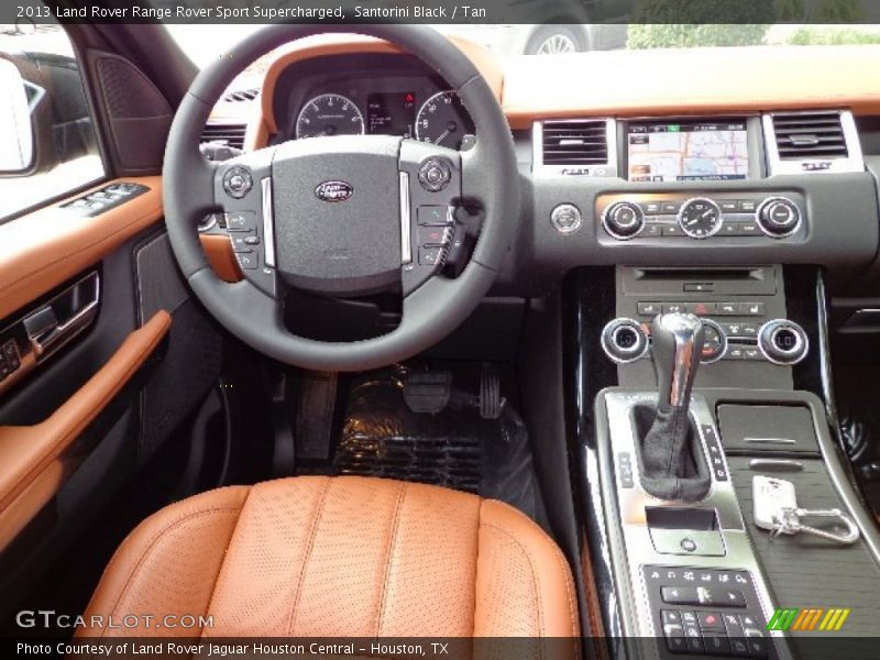 Santorini Black / Tan 2013 Land Rover Range Rover Sport Supercharged