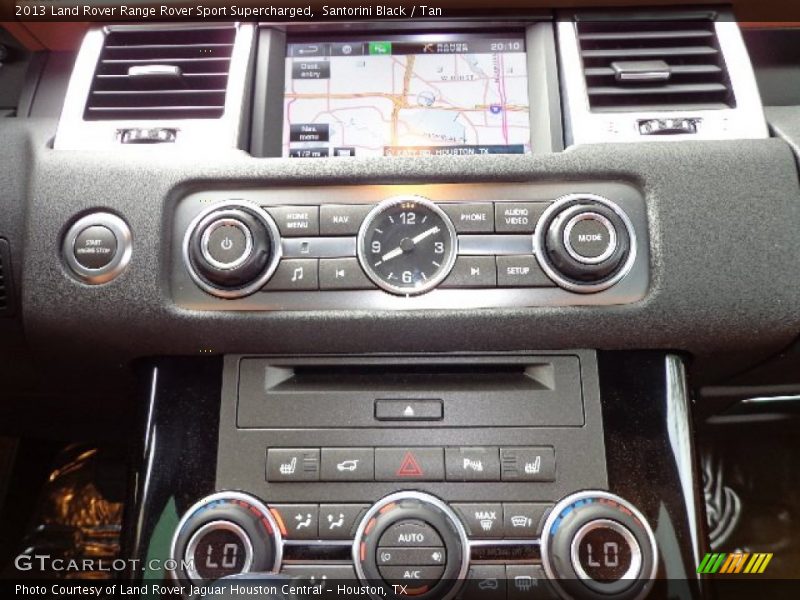 Santorini Black / Tan 2013 Land Rover Range Rover Sport Supercharged