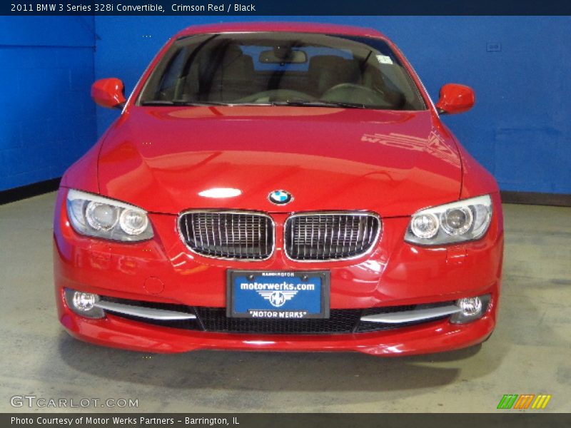 Crimson Red / Black 2011 BMW 3 Series 328i Convertible