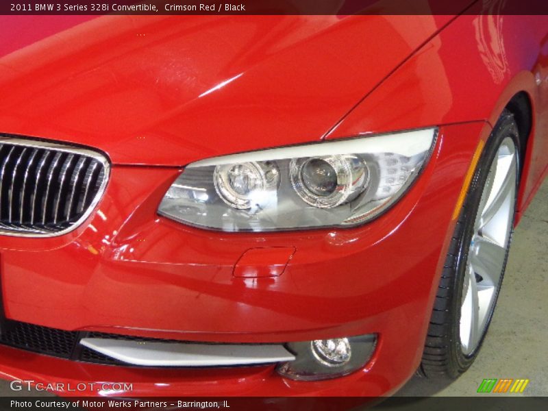 Crimson Red / Black 2011 BMW 3 Series 328i Convertible