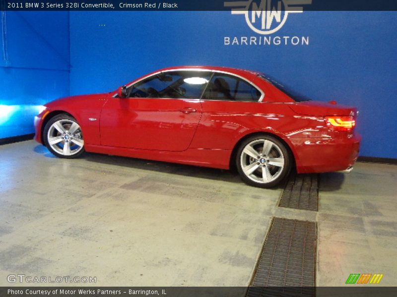 Crimson Red / Black 2011 BMW 3 Series 328i Convertible