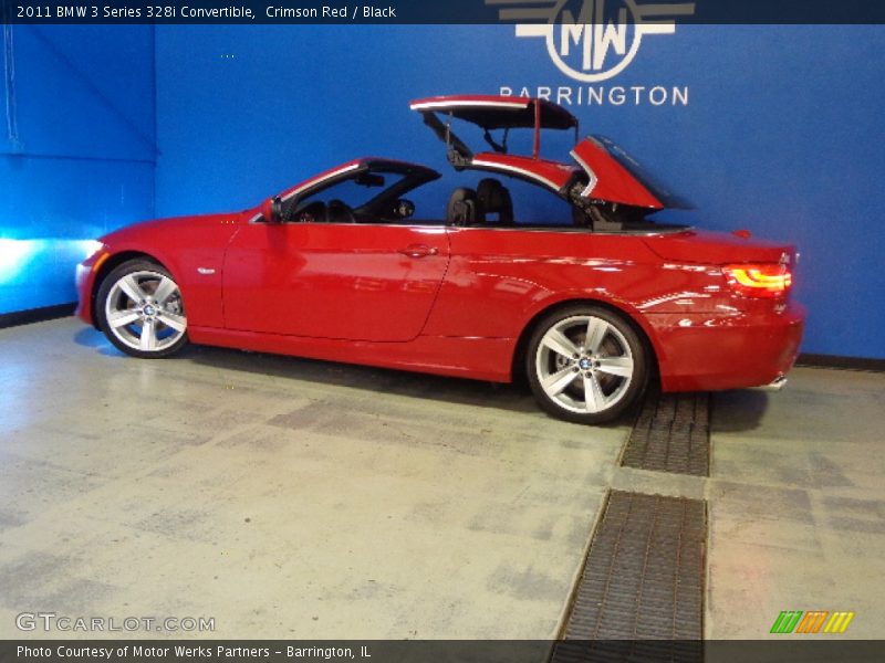 Crimson Red / Black 2011 BMW 3 Series 328i Convertible