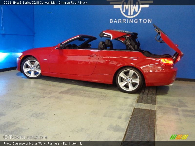 Crimson Red / Black 2011 BMW 3 Series 328i Convertible