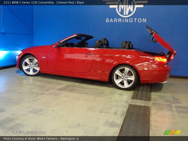 Crimson Red / Black 2011 BMW 3 Series 328i Convertible