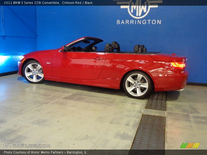 Crimson Red / Black 2011 BMW 3 Series 328i Convertible