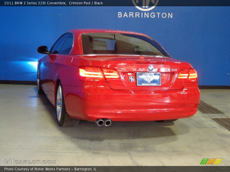 Crimson Red / Black 2011 BMW 3 Series 328i Convertible