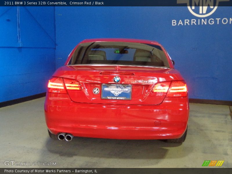 Crimson Red / Black 2011 BMW 3 Series 328i Convertible