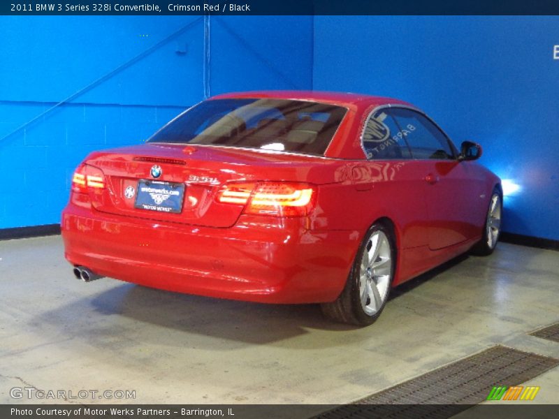 Crimson Red / Black 2011 BMW 3 Series 328i Convertible