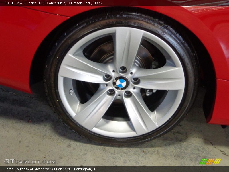 Crimson Red / Black 2011 BMW 3 Series 328i Convertible