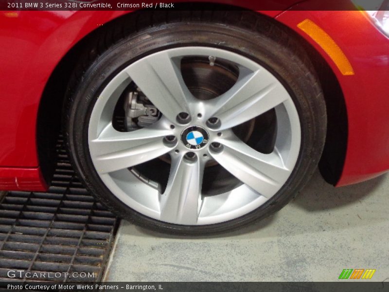 Crimson Red / Black 2011 BMW 3 Series 328i Convertible