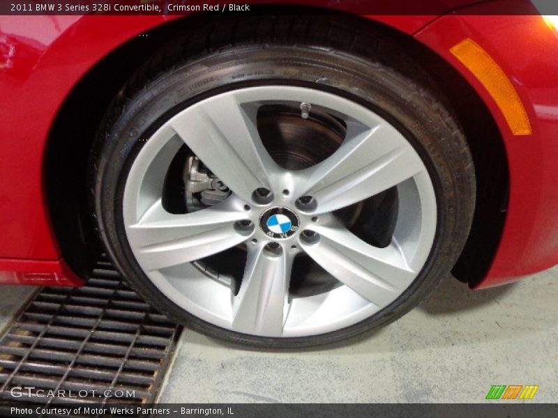 Crimson Red / Black 2011 BMW 3 Series 328i Convertible