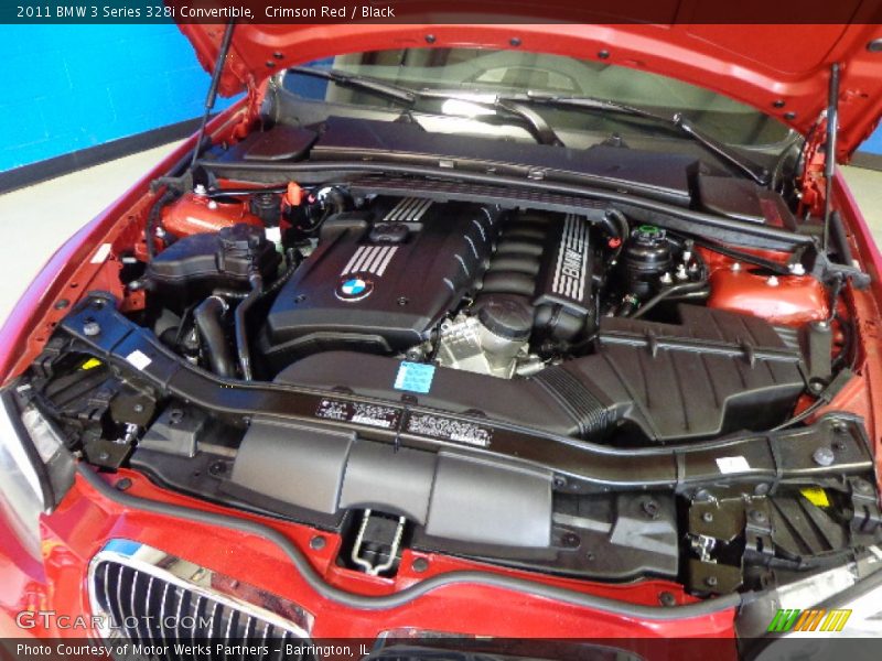 Crimson Red / Black 2011 BMW 3 Series 328i Convertible