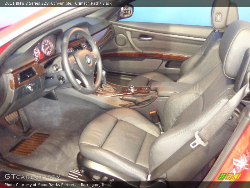 Crimson Red / Black 2011 BMW 3 Series 328i Convertible