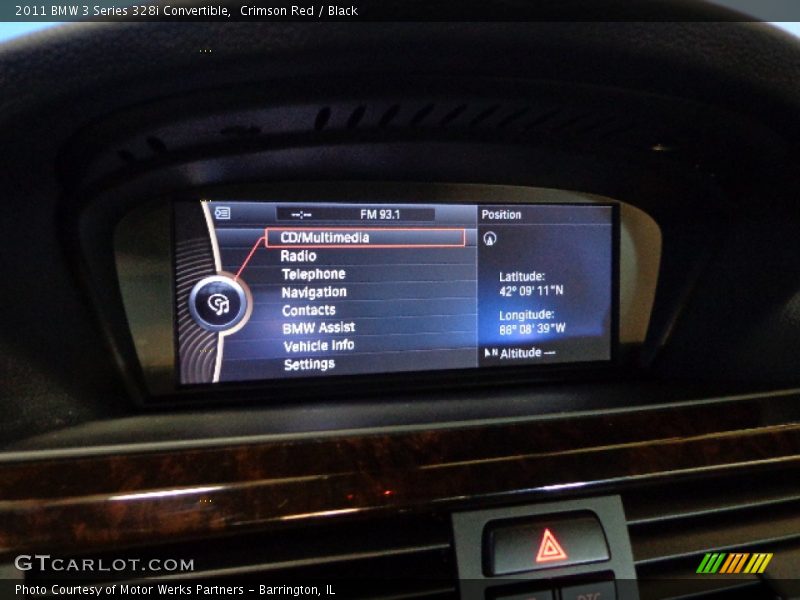 Crimson Red / Black 2011 BMW 3 Series 328i Convertible