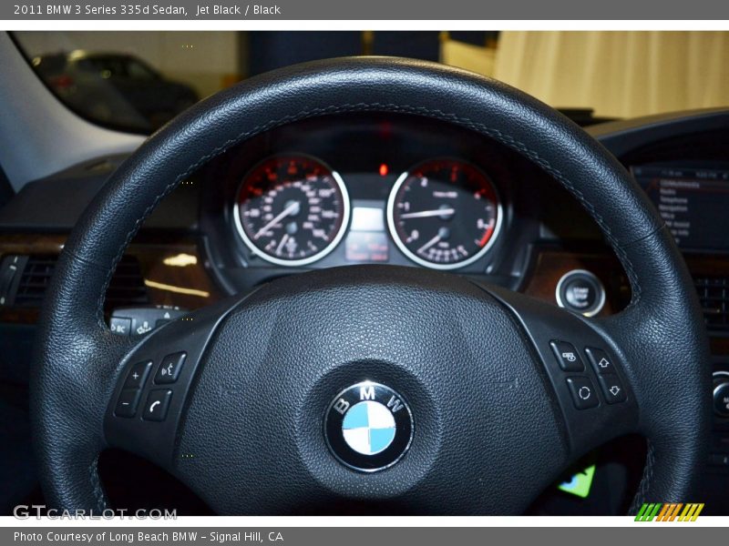 Jet Black / Black 2011 BMW 3 Series 335d Sedan