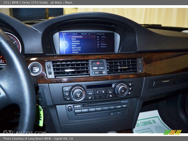 Jet Black / Black 2011 BMW 3 Series 335d Sedan