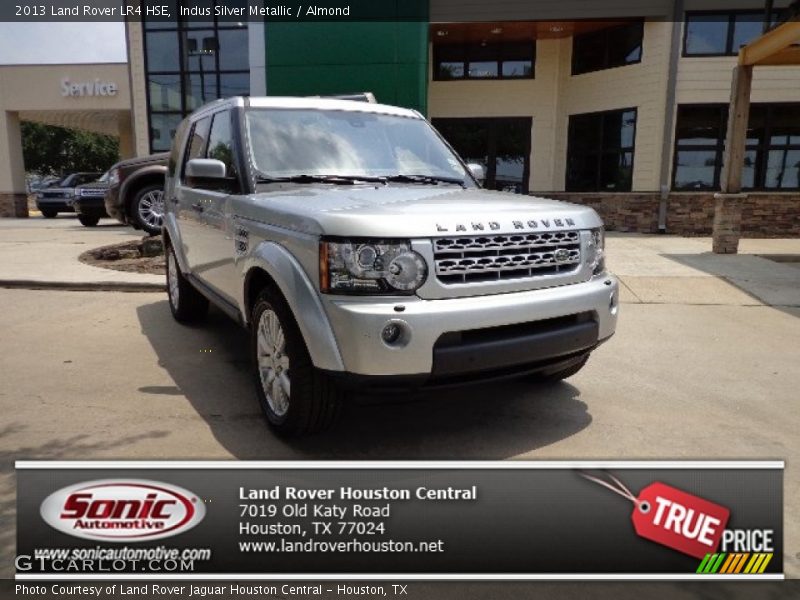 Indus Silver Metallic / Almond 2013 Land Rover LR4 HSE