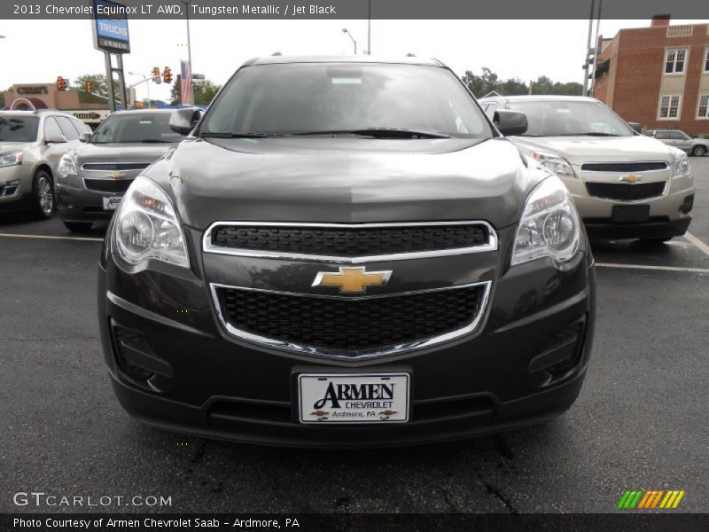 Tungsten Metallic / Jet Black 2013 Chevrolet Equinox LT AWD